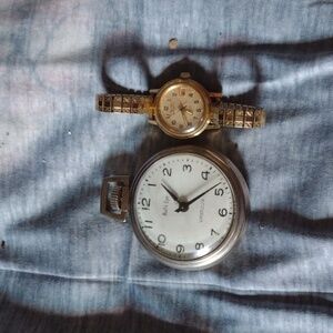 Seiko Automatic &Bulls Eye Pocket Watch